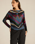 Longsleeve Meteor Blue COLORAT – autorski print Meteor, zdjęcie 3