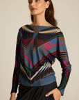 Longsleeve Meteor Blue COLORAT – autorski print Meteor