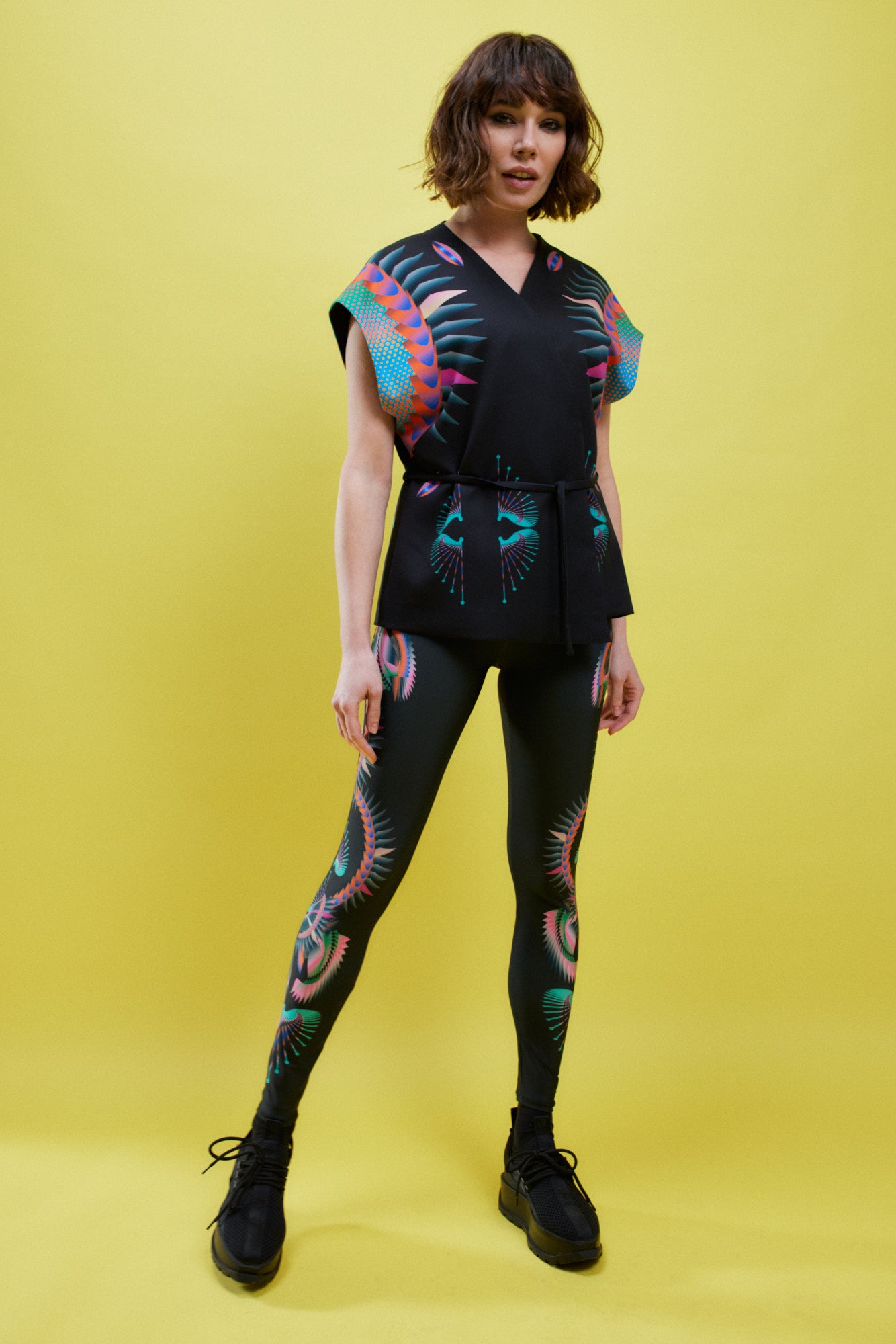 Legging dragonne