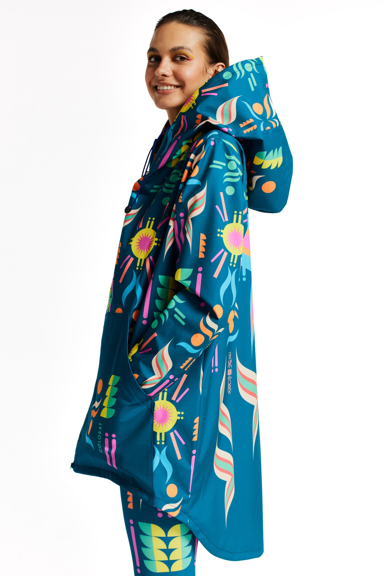 Regenjacke Fluo