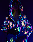 Regenjacke Fluo