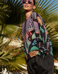 Bluza Botanica Black S.E - COLORAT