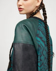 Bluzka Mix Green Maori - COLORAT