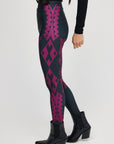 Legginsy Bourgogne Maori