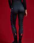 Leggings Heart Black