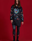 Leggings Heart Black