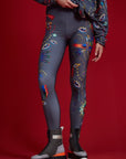 Legginsy Herz Grau