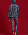 Legginsy Herz Grau