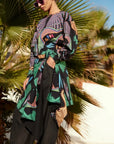 Spódnica Botanica Black - COLORAT