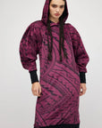 Sukienka Burgund Maori - COLORAT