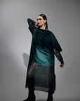 Sukienka siateczka Green Maori - COLORAT