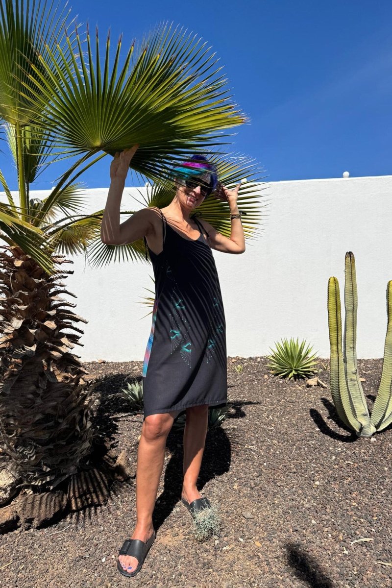 Vestido con tirantes Smoczyce