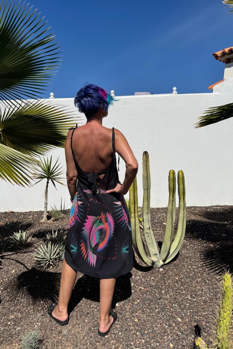 Vestido con tirantes Smoczyce