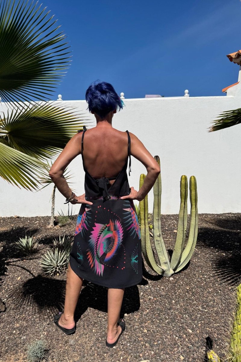 Vestido con tirantes Smoczyce