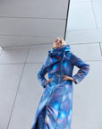 Abrigo Blue Snow Leo y Bolsa Gratis!
