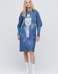 Vestido Hood Snow Leo