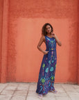 Sukienka Bouquet Maxi - COLORAT