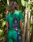 Legginsy Totem Green