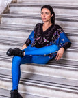 Legginsy Imperial Blue - COLORAT