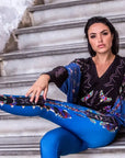 Legginsy Imperial Blue - COLORAT
