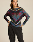 Longsleeve Meteor Blue COLORAT – autorski print Meteor, zdjęcie 4