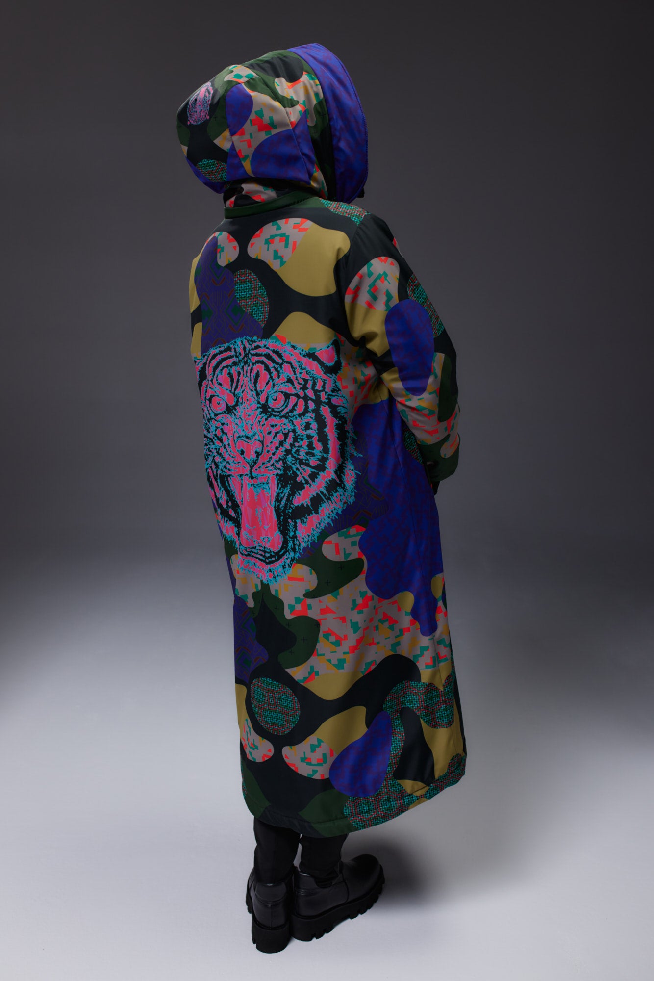 Wintermantel Tiger &amp; Tasche Gratis!