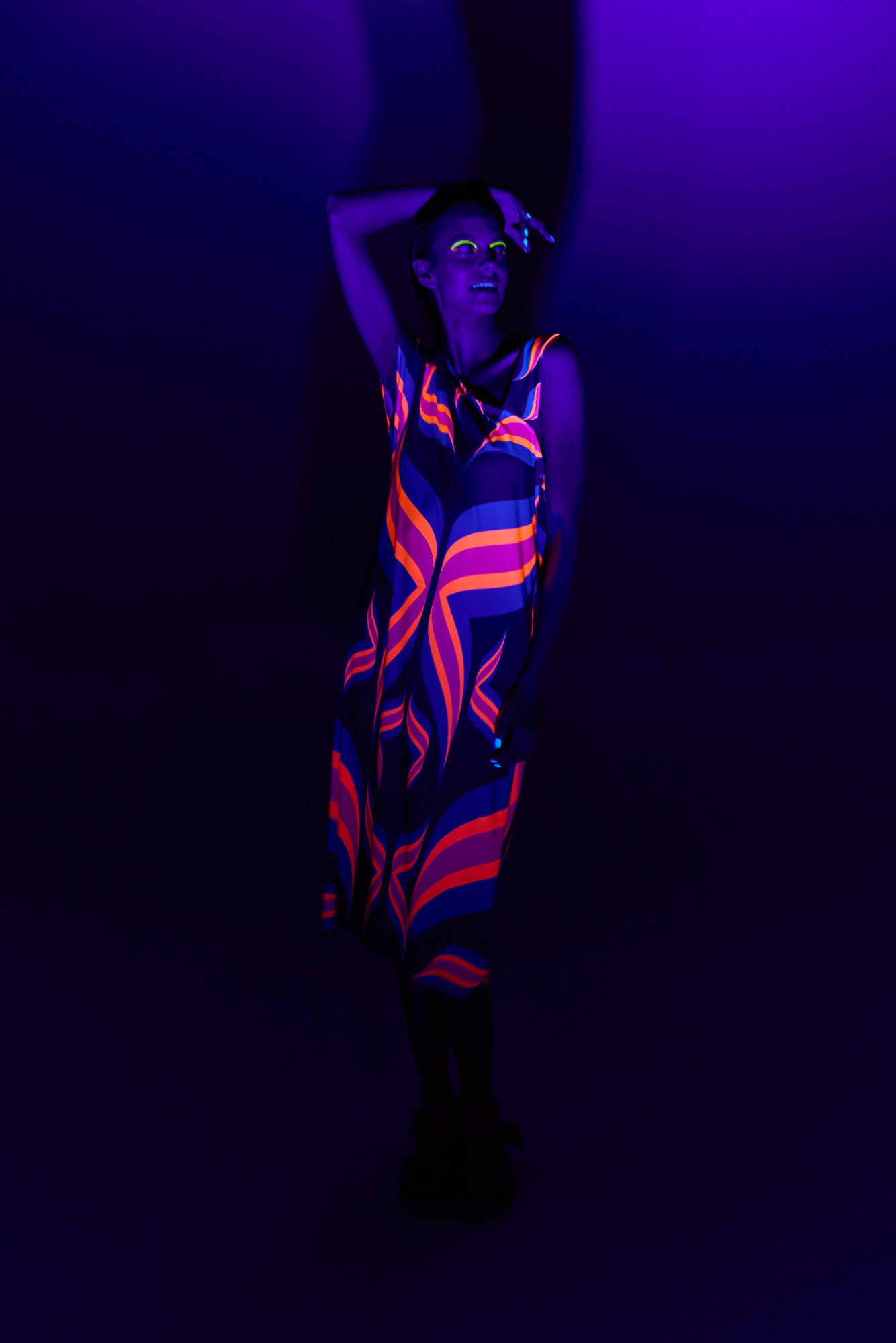 Sukienka Fluo