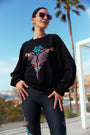 Sweatshirt Botanica Black