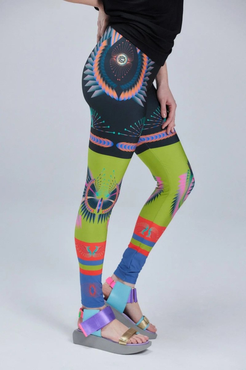 Legginsy Smoczyce s.e. - COLORAT