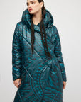 Manteau Green Maori