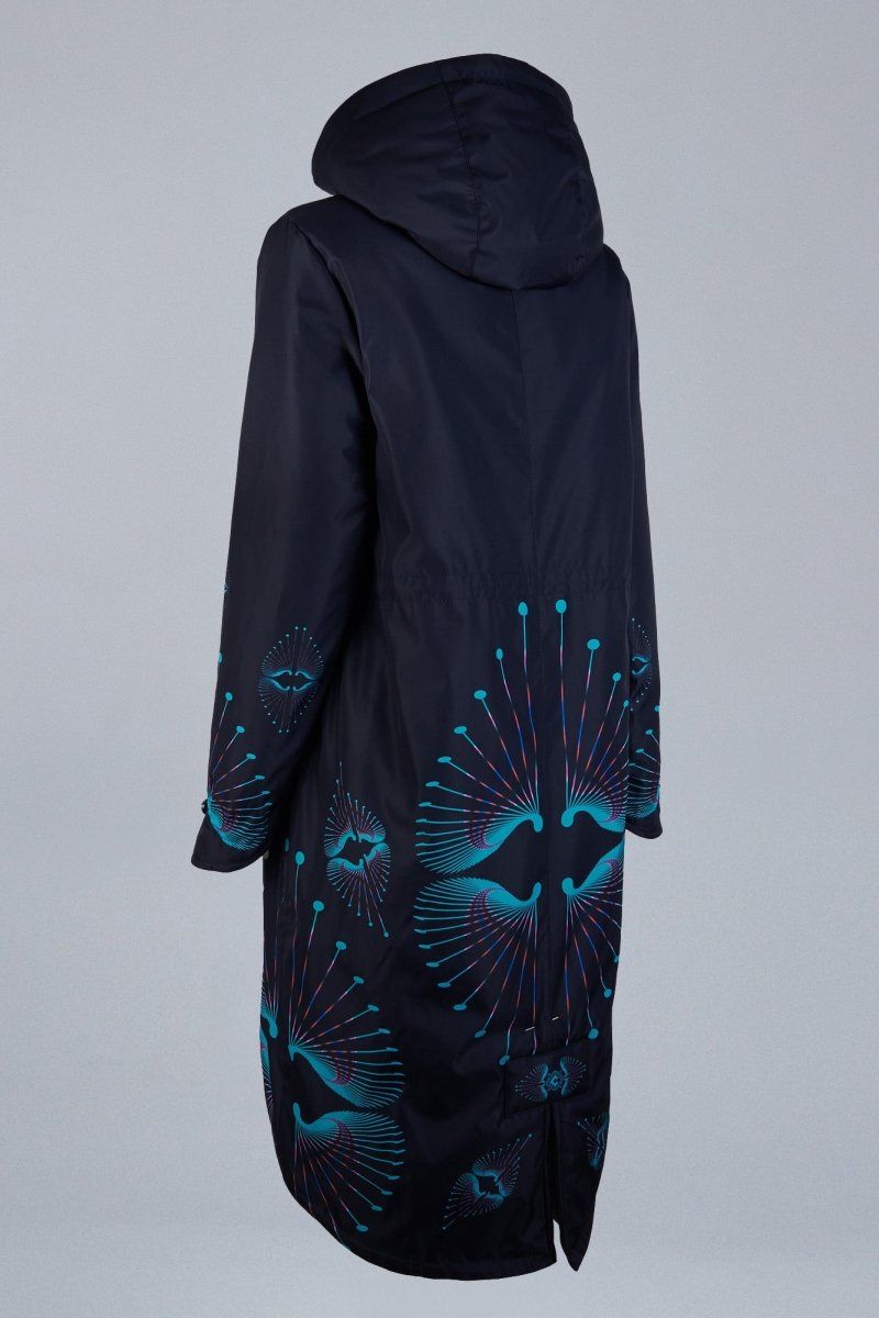 Manteau d&#39;hiver Heart Black &amp; Sac Gratuit !