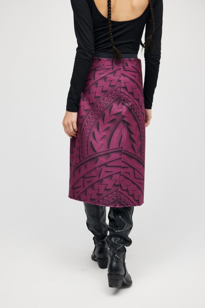 Jupe Bourgogne Maori