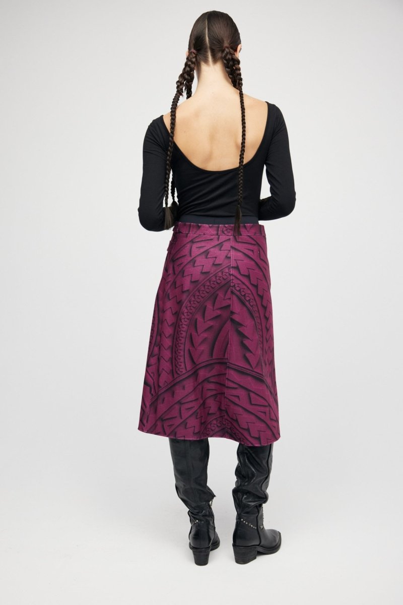 Jupe Bourgogne Maori