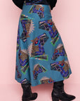 Turquoise Wataha Skirt