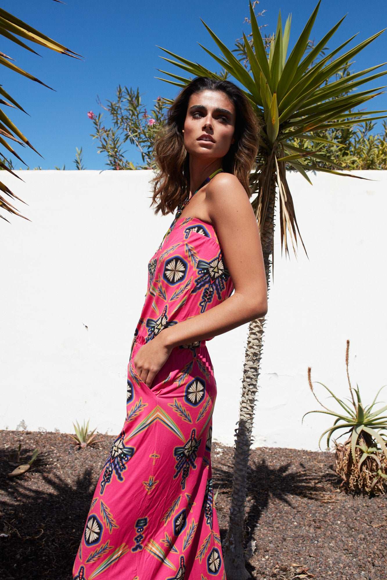 Suknia Totem Pink